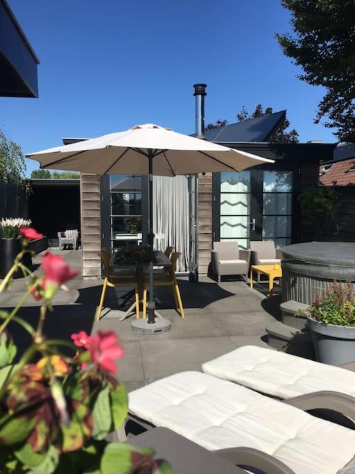 Wellness Lodge Ruigenhoek 13A - Sauna, Jacuzzi ! De Zilk 외부 사진